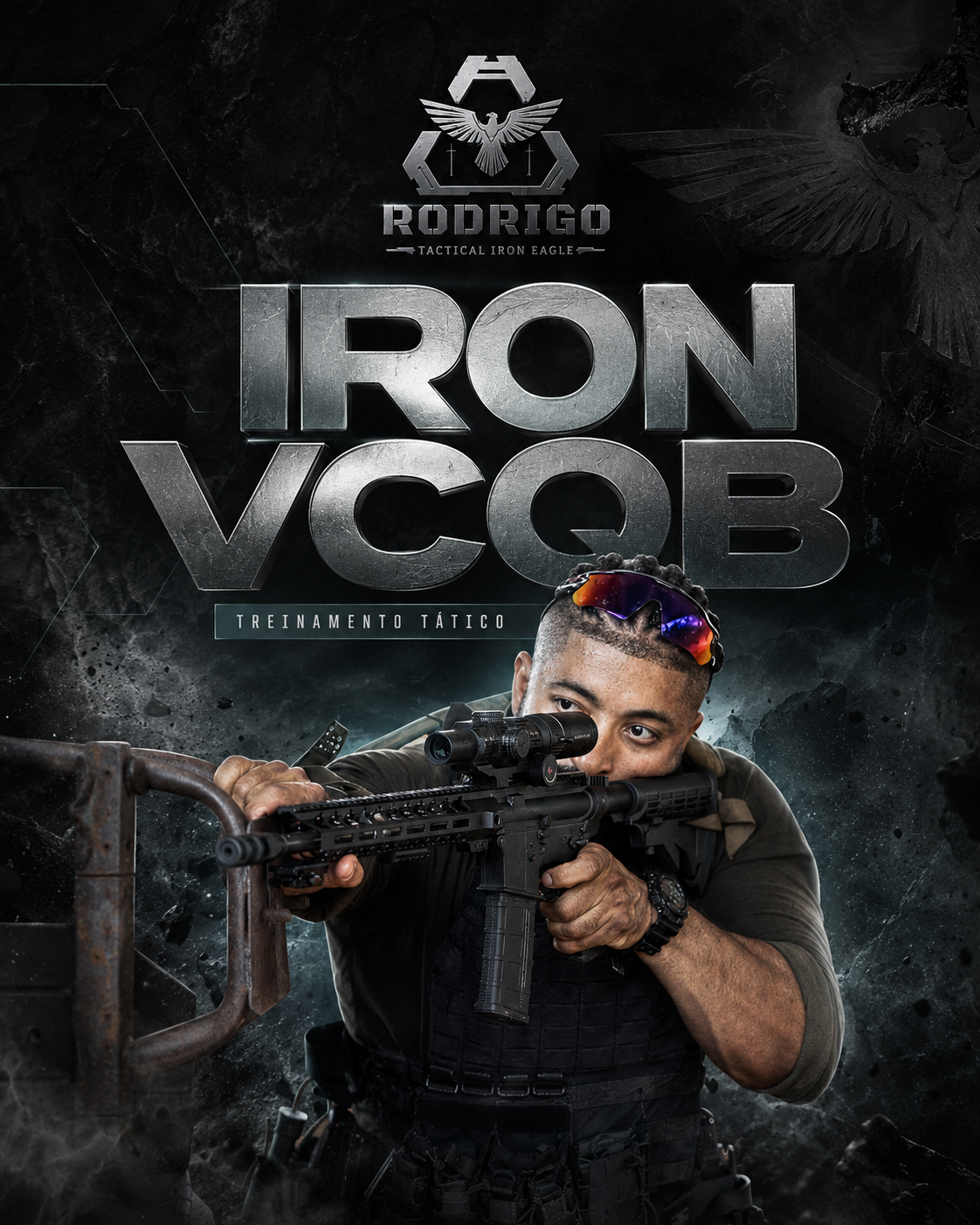 Arte oficial do treinamento Iron VCQB
