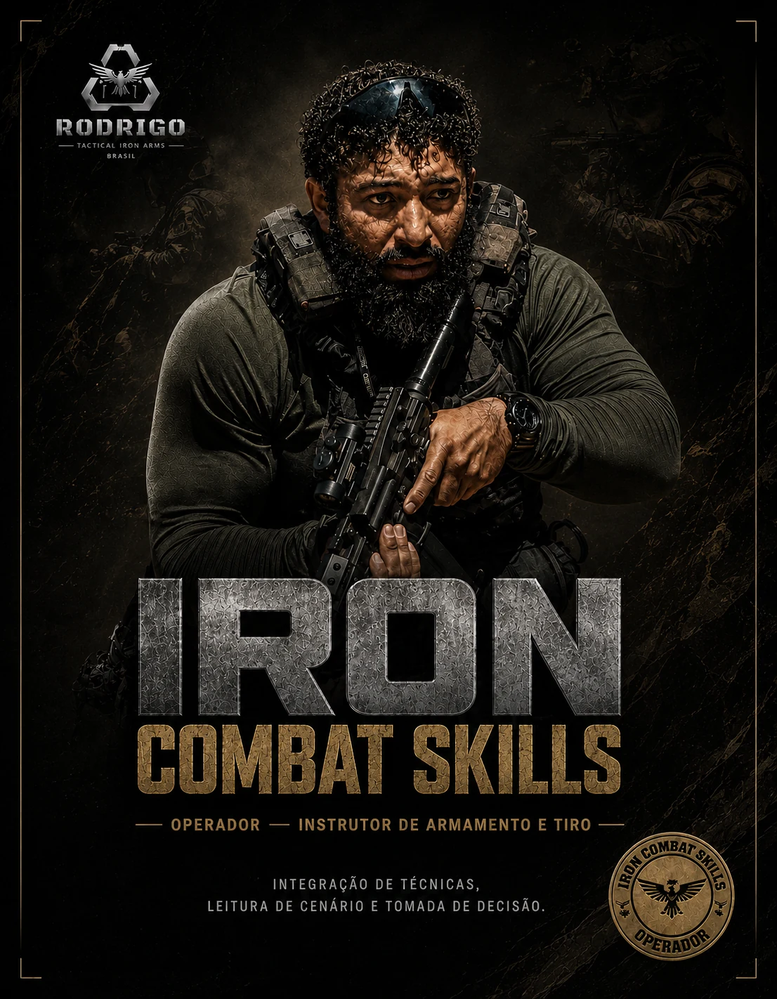 Capa oficial da formação IRON COMBAT SKILLS